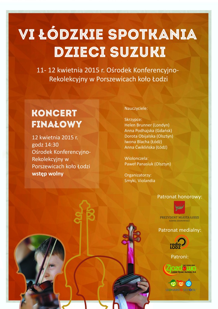 VI Łódzkie Spotkania Dzieci Suzuki